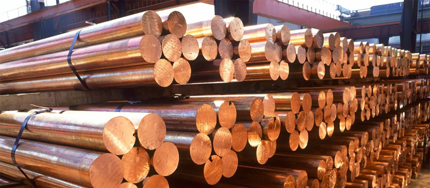 Copper Round Bar Stockist in India